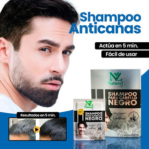 SHAMPOO ANTICANAS NEGRO NATURAL