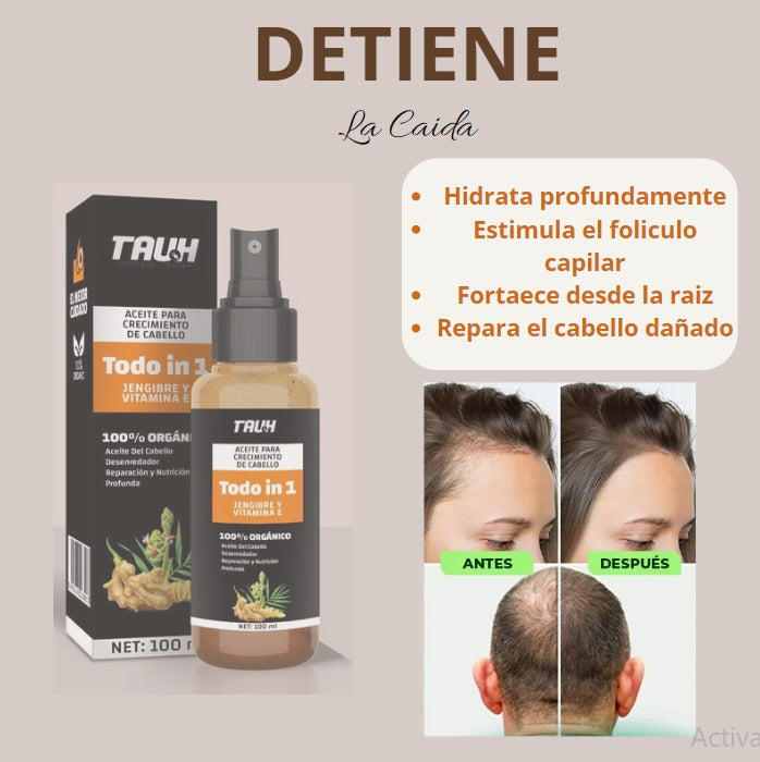 ELIXER TAUH - ACEITE CRECIMIENTO DE CABELLO